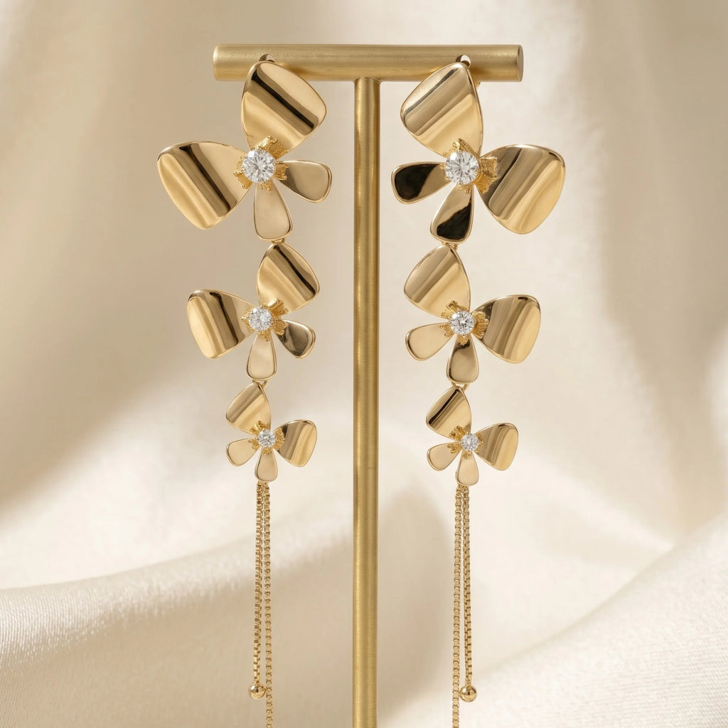 Gold Blossom Dangler
