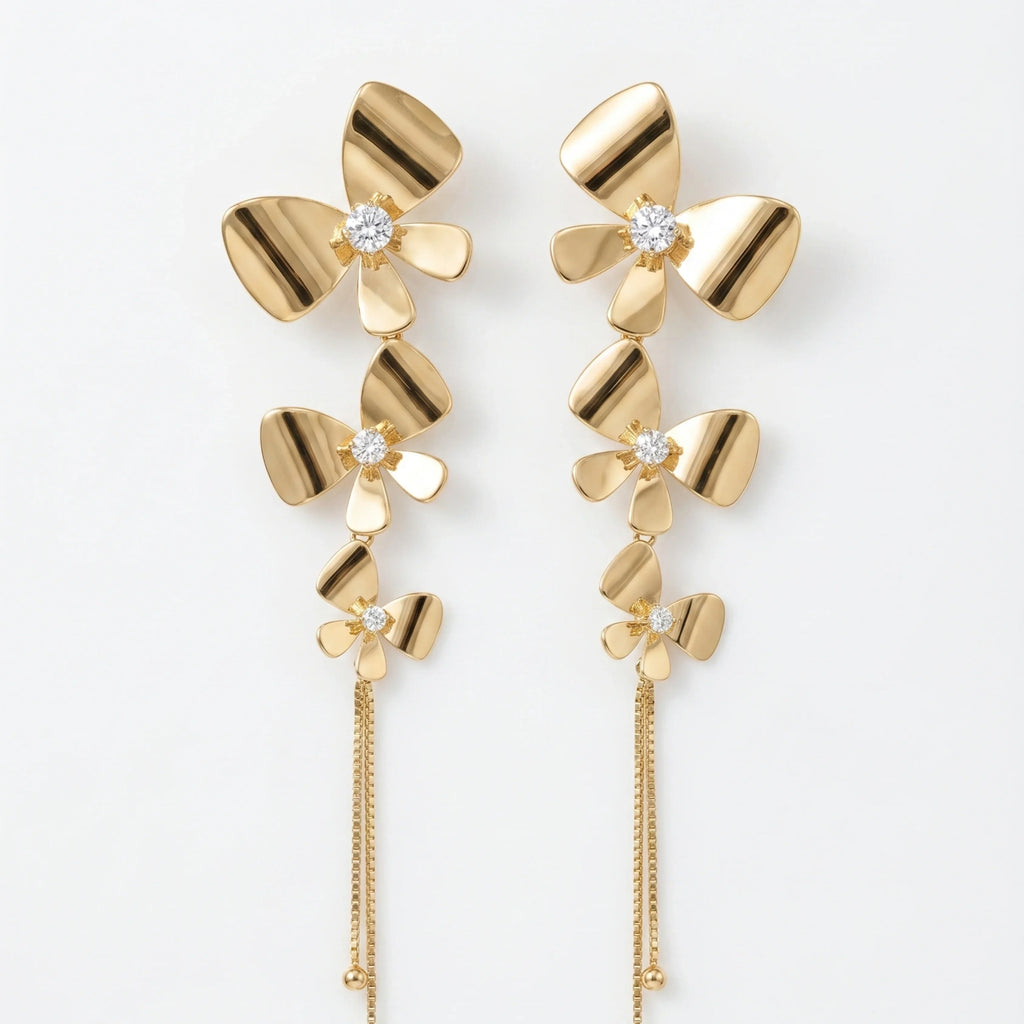 Gold Blossom Dangler