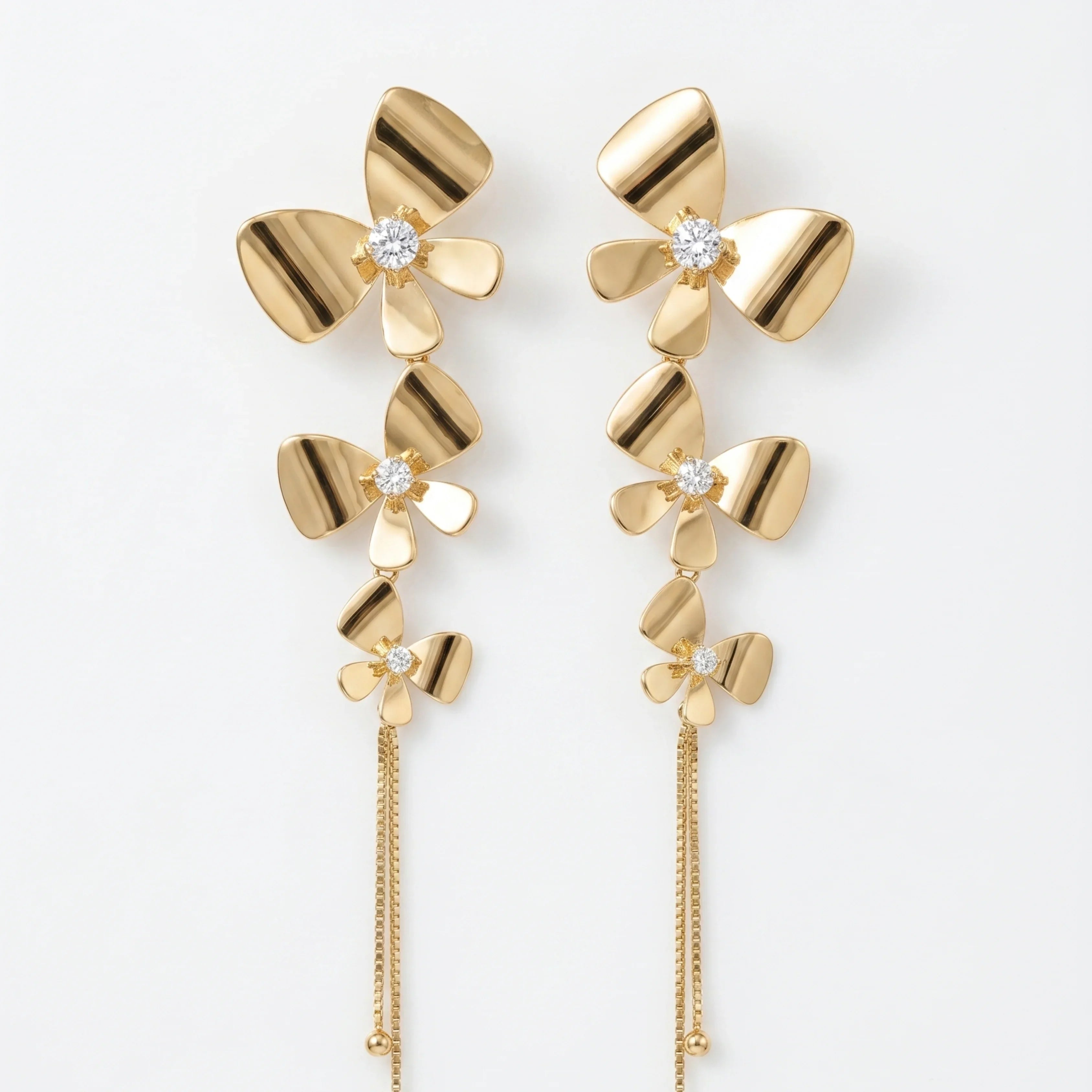 Gold Blossom Dangler