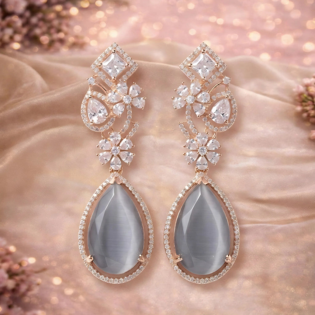Empress Floral Dangles