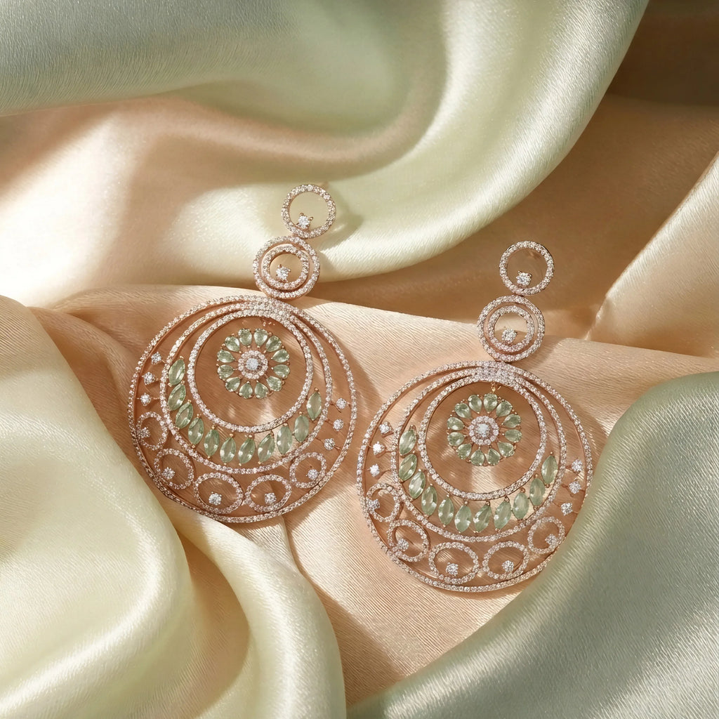 Rose Aura Spark Earrings