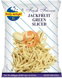 daily delight jack fruit green sliced (ready to cook) 400g