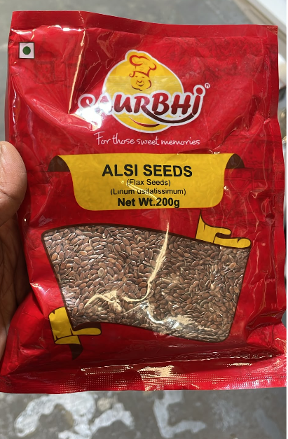Saurbhi flax seeds 200g