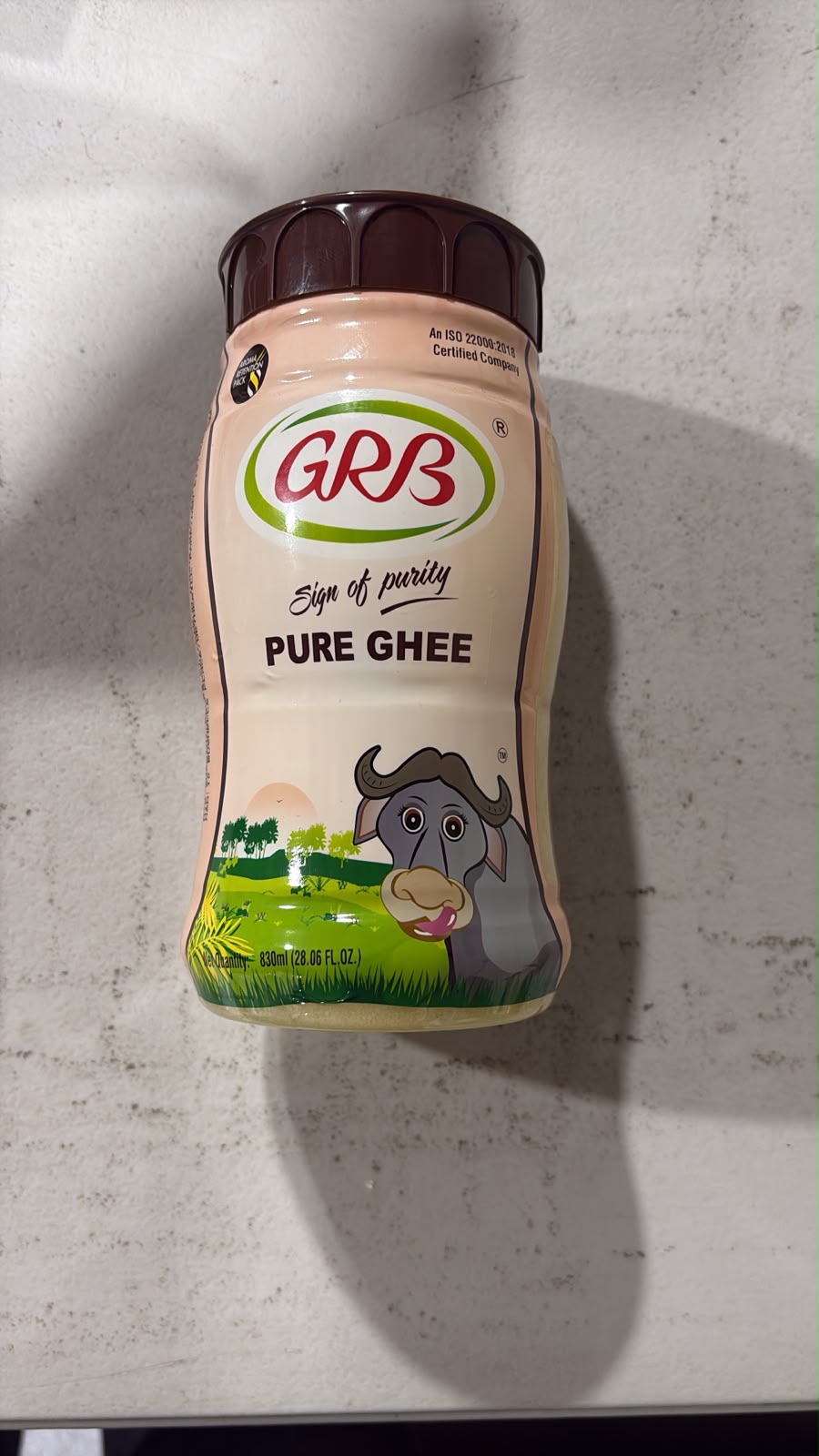 GRB Brown Ghee 800ml Tin