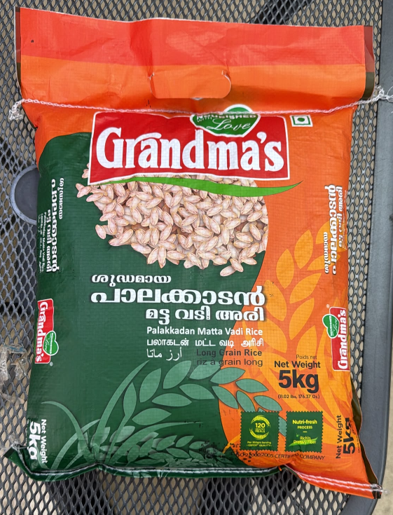 ⁠Grandmas Maata rice 5kg