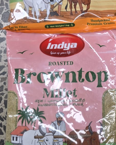 Indya Roasted Browntop Millet 1kg