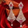 Rose Sleek Drop Earrings