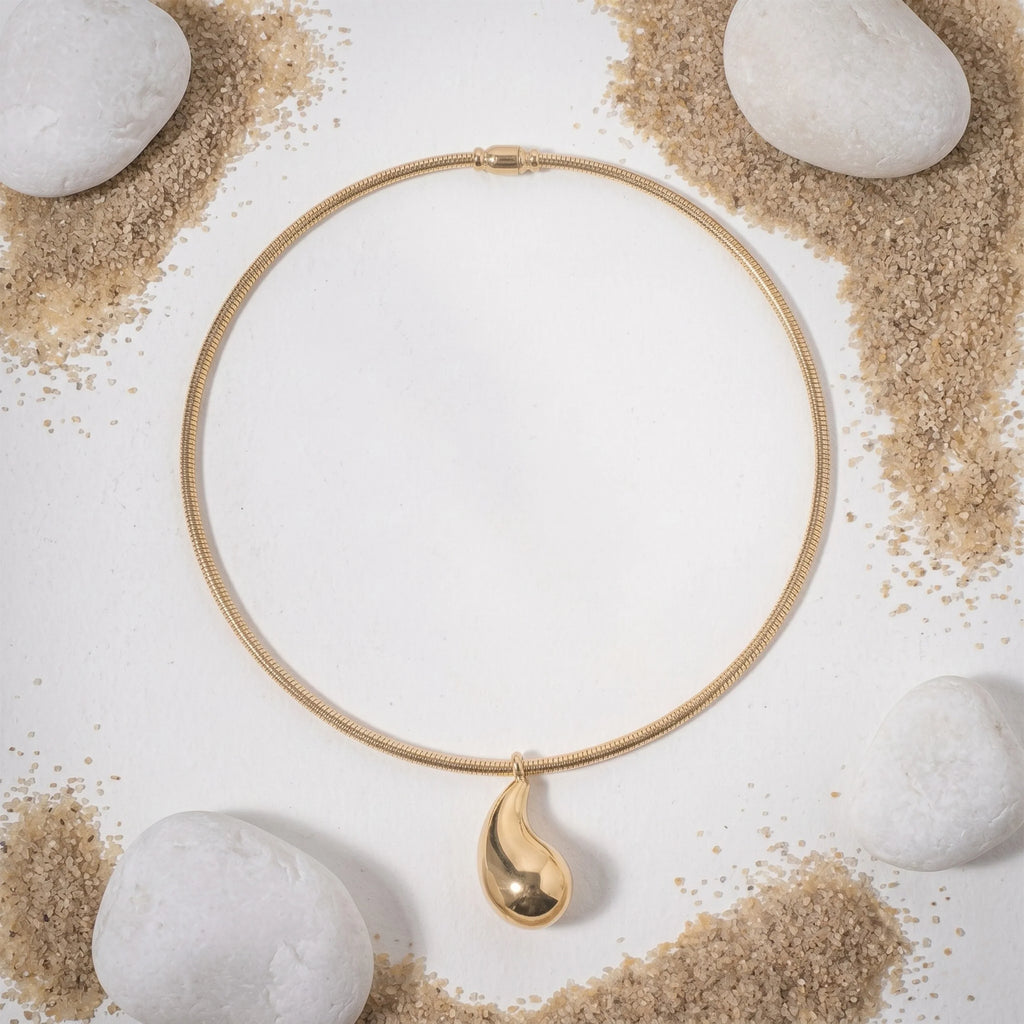 Golden Drop Luxe Pendant
