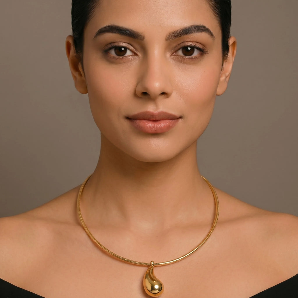 Golden Drop Luxe Pendant
