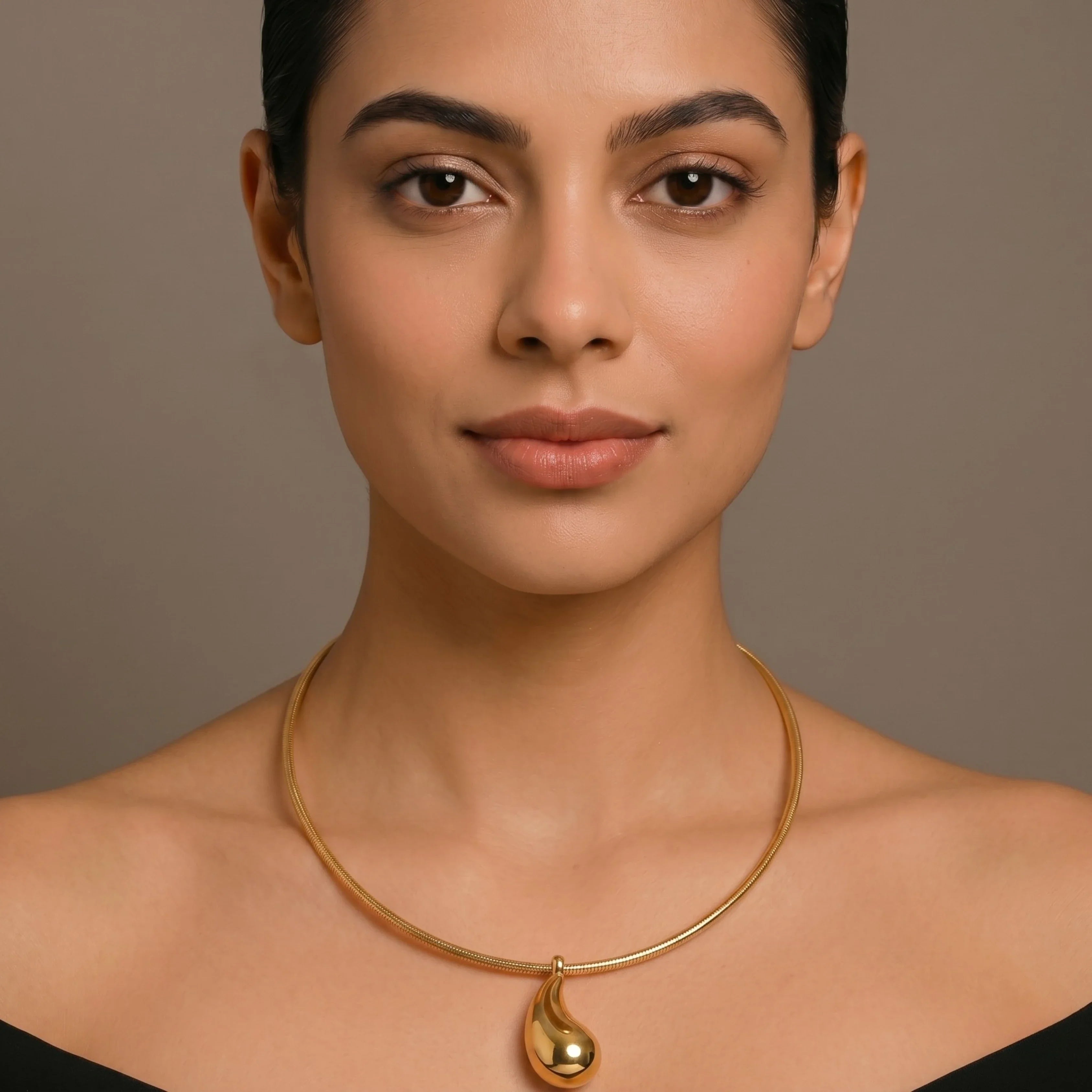 Golden Drop Luxe Pendant